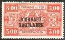 Newspaper Stamp: Overprint Type 2