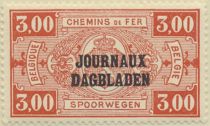 Newspaper Stamp: Overprint Type 1