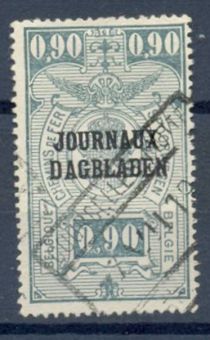 Newspaper Stamp: Overprint Type 2