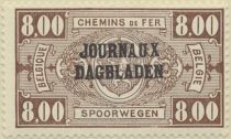 Newspaper Stamp: Overprint Type 1