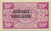 Newspaper Stamp: Overprint Type 1