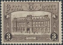 Railway Stamp: Main Post Office in Brussels