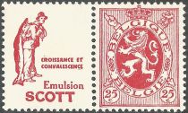 PUB Scott "Croissance" + Heraldic Lion 25ct