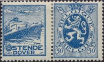 PUB Oostende-Dover + Heraldic Lion 50ct