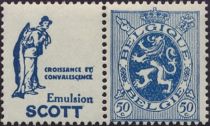 PUB Scott "Croissance" + Heraldic Lion 50ct