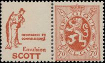 PUB Scott "Croissance" + Heraldic Lion 70ct