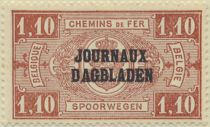 Newspaper Stamp: Overprint Type 2