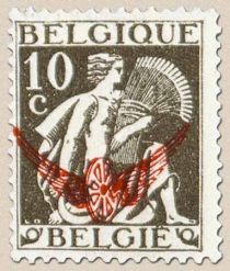 Ceres with Overprint Winged Wheel