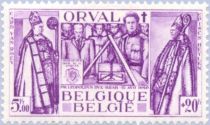 Orval Abbey - Foundation stone laying by Prince Leopold 1920