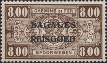 Railway - overprinted Bagages Reisgoed