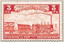 Railway Stamp: 100 year Belgian Railways