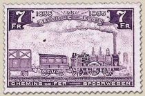 Railway Stamp: 100 year Belgian Railways