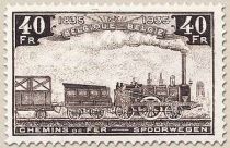 Railway Stamp: 100 year Belgian Railways