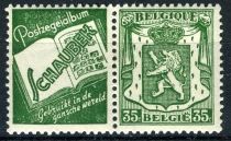 PUB Schaubek (Dutch) + Coat of Arms 35ct