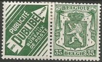 PUB Publibel (bureaux) + Coat of Arms 35ct