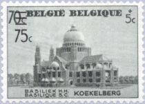 Basilica of Koekelberg (Brussels) - Surcharged