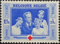 Belgian Red Cross - King Leopold III and children