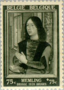 Maarten van Nieuwenhove by Hans Memling (1433-1494)