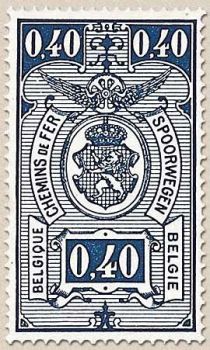 Railway Stamp: Numeral in Rectangle IV