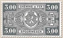 Railway Stamp: Numeral in Rectangle IV