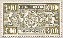 Railway Stamp: Numeral in Rectangle IV