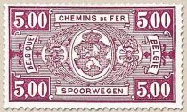 Railway Stamp: Numeral in Rectangle IV