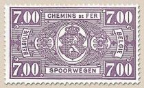 Railway Stamp: Numeral in Rectangle IV