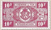 Railway Stamp: Numeral in Rectangle IV