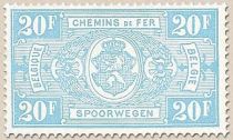 Railway Stamp: Numeral in Rectangle IV