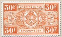 Railway Stamp: Numeral in Rectangle IV