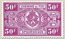 Railway Stamp: Numeral in Rectangle IV