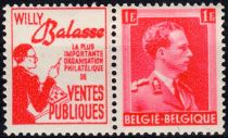 PUB Balasse Ventes Publiques + King Leopold III 1F