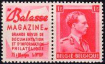 PUB Balasse magazine + King Leopold III 1F