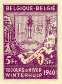 Second Winter Relief Unicolor Imperforate Liège