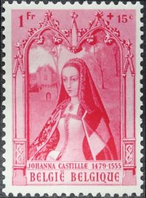 Johanna of Castille (1479-1555) by De Meester van Afflighem