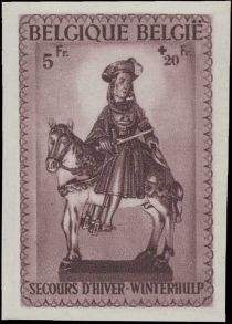 4th Winter Relief - Saint Martin, Imperforate