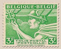 Parcel Post: Mercury - "Belgique - Belgie"