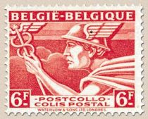 Parcel Post: Mercury - "Belgie - Belgique"