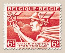 Parcel Post: Mercury - "Belgique - Belgie"