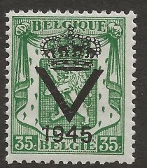 Small Coat of Arms - Overprinted