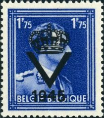 King Leopold III (1901-1983) - Overprinted