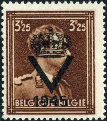 King Leopold III (1901-1983) - Overprinted