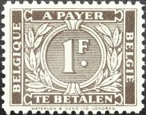 Numeral with Oak Leaves - "A PAYER" at Top