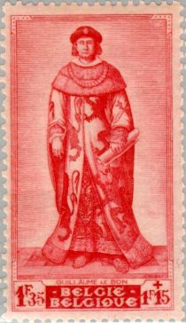 William the Good (1286-1337) by Louis Gallait