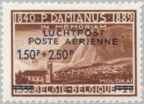 Overprinted 'LUCHTPOST-POSTE ARIENNE'