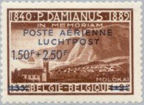 Overprinted 'POSTE AERIENNE-LUCHTPOST'