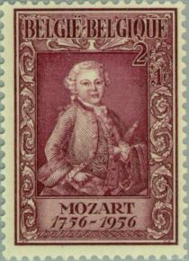 Wolfgang Amadeus Mozart as a child (1763)