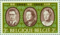 King Baudouin, Queen Juliana, Grand Duchess Charlotte