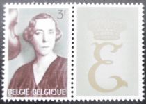 Queen Elisabeth (1876-1965) with Label