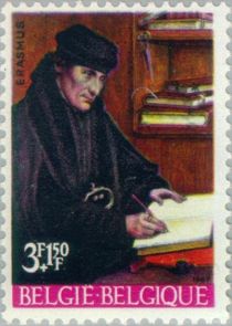 "Desiderius Erasmus" by Quentin Matsys (1466-1530)